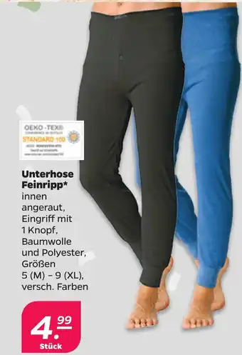 NETTO Unterhose Feinripp Angebot