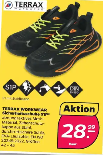 NETTO TERRAX WORKWEAR Sicherheitsschuhe S1P Angebot