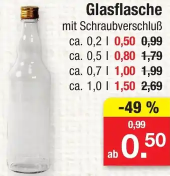 Zimmermann Glasflasche Angebot