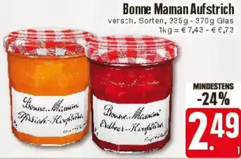 Edeka Bonne Maman Aufstrich 335g - 370g Glas Angebot