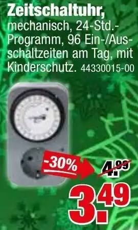 SB Lagerkauf Zeitschaltuhr Angebot