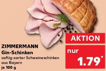 Kaufland ZIMMERMANN Gin-Schinken 100 g Angebot