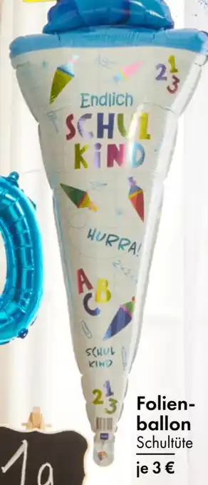 TEDi Folienballon Angebot