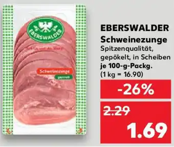 Kaufland EBERSWALDER Schweinezunge 100 g Packg. Angebot