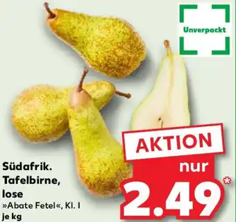 Kaufland Südafrik. Tafelbirne, lose Angebot