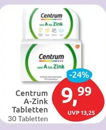 Budni Centrum A-Zink 30 Tabletten Angebot