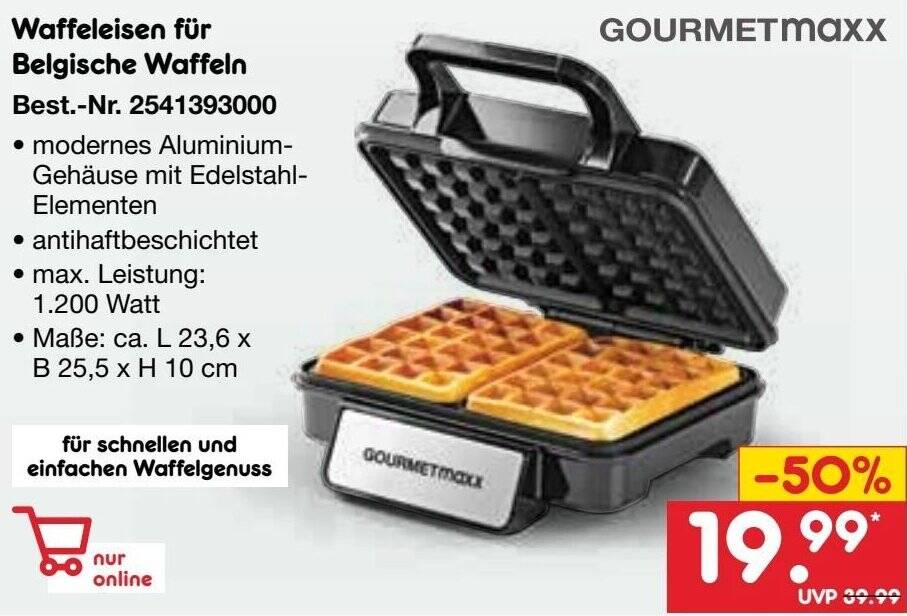Waffeleisen Fur Belgische Waffeln Test