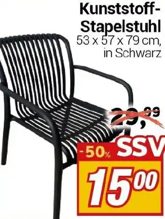 CENTERSHOP Kunststoff Stapelstuhl Angebot