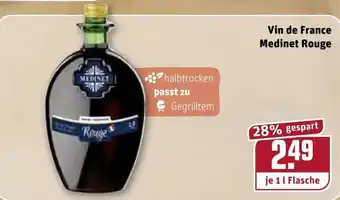 REWE Vin de France Medinet Rouge 1L Angebot