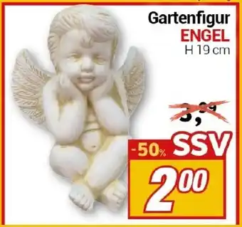 CENTERSHOP Gartenfigur ENGEL H 19 cm Angebot