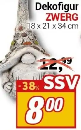 CENTERSHOP Dekofigur ZWERG Angebot