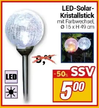 CENTERSHOP LED-Solar Kristallstick Angebot
