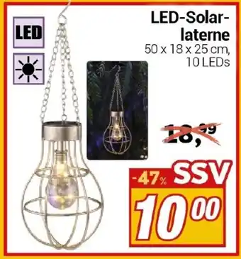 CENTERSHOP LED-Solarlaterne Angebot