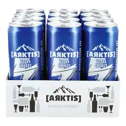 Netto Marken-Discount Arktis Vodka Energy 10 % vol 0,33 Liter Dose, 12er Pack Angebot