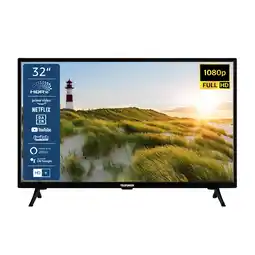 Netto Marken-Discount Telefunken XF32SN550S 32 Zoll Fernseher/Smart TV (Full HD, HDR, Triple-Tuner) - Inkl. 6 Monate HD+ Angebot