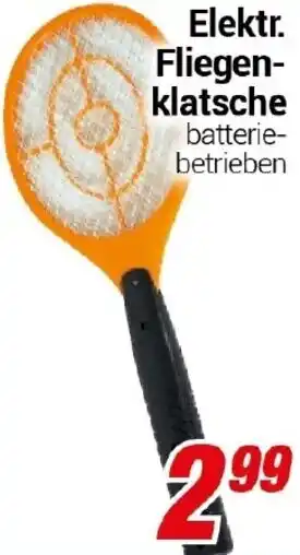 CENTERSHOP Elektr. Fliegenklatsche Angebot