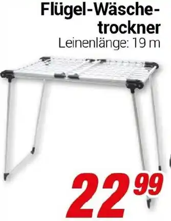 CENTERSHOP Flügel-Wäschetrockner Angebot