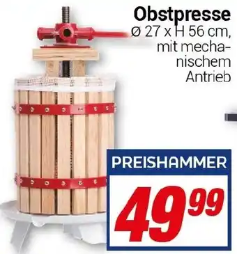 CENTERSHOP Obstpresse Angebot