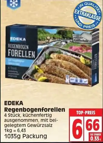 Edeka Edeka Regenbogenforellen 1035g Angebot