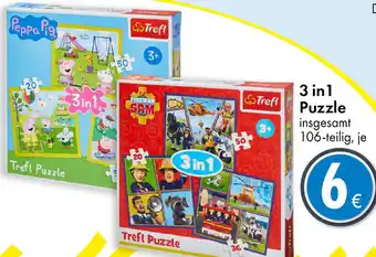 TEDi 3 in 1 Puzzle Angebot