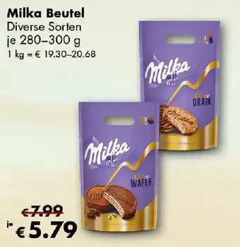 Travel Free Milka Beutel 280-300 g Angebot