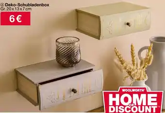 Woolworth Deko-Schubladenbox Angebot