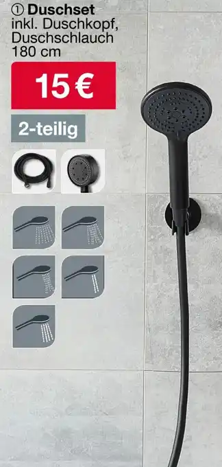 Woolworth Duschset 2-teilig Angebot