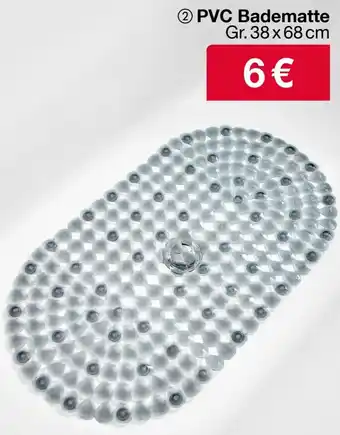 Woolworth PVC Badematte Angebot