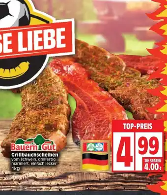 Edeka Bauern Gut Grillbauchscheiben 1kg Angebot