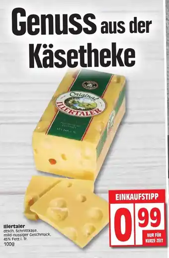 Edeka Illertaler 100g Angebot