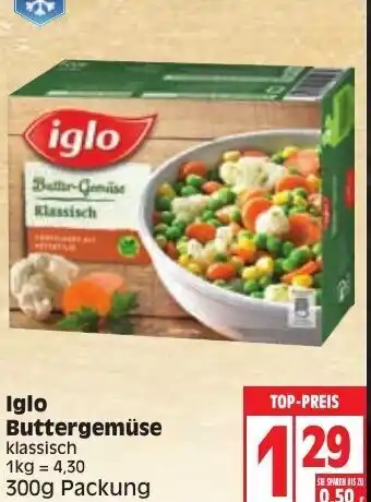 Edeka Iglo Buttergemüse 300g Angebot