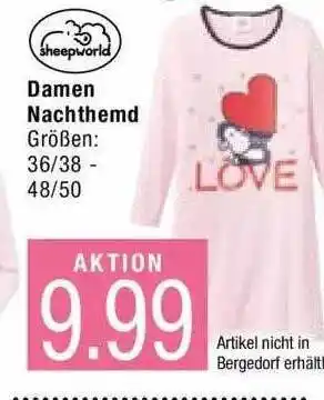 Marktkauf Damen Nachthemd Angebot