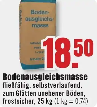 B1 Discount Baumarkt Bodenausgleichsmasse Angebot