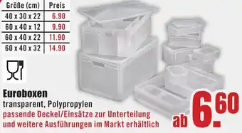 B1 Discount Baumarkt Euroboxen Angebot