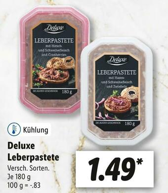 Lidl Deluxe leberpastete Angebot
