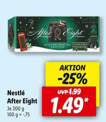 Lidl Nestlé schokolade after eight Angebot