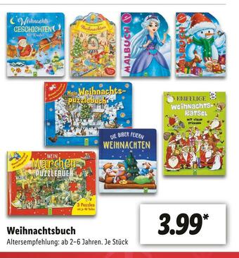 Lidl Weihnachtsbuch Angebot