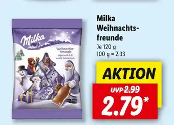 Lidl Milka weihnachtsfreunde Angebot