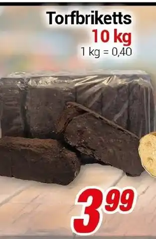 CENTERSHOP Torfbriketts 10 kg Angebot