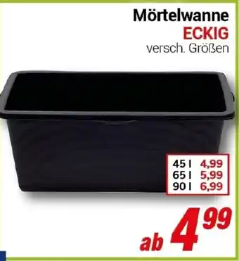 CENTERSHOP Mörtelwanne Angebot