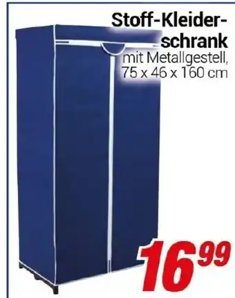 CENTERSHOP Stoff-Kleider- schrank Angebot