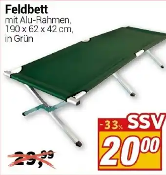 CENTERSHOP Feldbett Angebot
