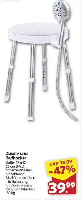 Famila Nord West Dusch- und Badhocker Angebot