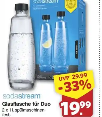 Famila Nord West sodastream Glasflasche für Duo Angebot