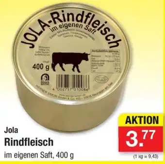 Zimmermann Jola Rindfleisch 400g Angebot
