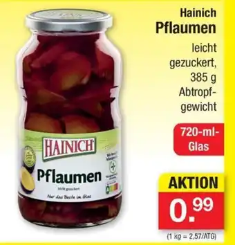 Zimmermann Hainich Pflaumen Angebot