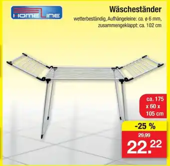 Zimmermann Wäscheständer Angebot
