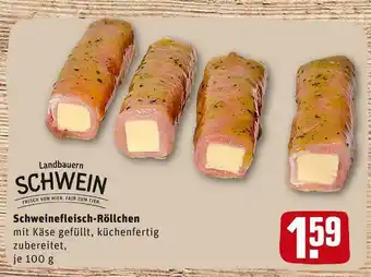 REWE Landbauern schwein schweinefleisch-röllchen Angebot