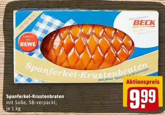 REWE Spanferkel-krustenbraten Angebot