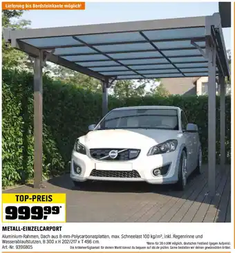 OBI Metall-einzelcarport Angebot